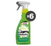 Sonax 700234400 Conf. 6 pz Pulitore vetri Cristal Star 750 mL