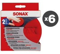 Sonax 700417141 Conf. 6 pz 2 Applicatori in spugna super soft