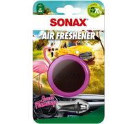 SONAX Air Freshener Sweet Flamingo (1 pezzo) garantisce una fragranza intensa e duratura, grazie all'utilizzo di oli profumati di alta qualità | Art. N. 03630410