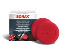 SONAX Applicatore in spugna super soft (2 pezzi) durevole e riutilizzabile | Spugna ergonomica per distribuire e stendere cere, sigillanti e lozioni anche nelle fessure. Lavabile.