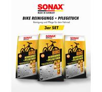 SONAX Bike Panno Per Pulizia E Cura Set Da 3 Unità