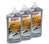 Sonax Caravan Striscia Solvente 3x 500 ML Detergente Speciale Roulotte Camper