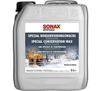 SONAX Cera spray anticorrosione trasparente per metallo e veicoli (5L) | Cera di conservazione resistente ad acqua salina e a spruzzi. Per una protezione duratura di parti metalliche e veicoli fermi
