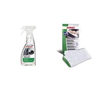 SONAX detergente per interno dell' 321200 auto & Panno in Microfibra per Tappezzeria e Pelletteria, Rimuove lo Sporco da imbottiti