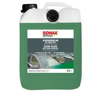SONAX Detergente per vetri con profumo di limone (5 Litri) rimuove silicone, olio e insetti da parabrezza e fari | Art. N. 03385050