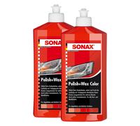 Sonax Detergente & Wachsfarbe Rosso Polish Cera Polish Auto 1 Litro 296400