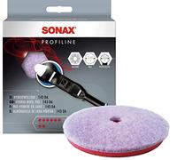 SONAX Disco lucidatura (143 mm) tessuto misto lana d’agnello e poliestere | Disco per lucidatrici eccentriche, rimuove graffi profondi e ossidazione. Mantiene bassa la temperatura di lucidatura.