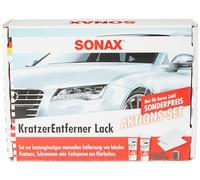 SONAX Kit di azioni per la rimozione dei graffi (2 x 25 ml) elimina graffi e graffi del rivestimento trasparente | Art. n. 03058410