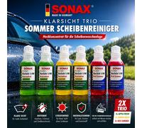SONAX KlarSicht Trio Set Concentrato Lavavetri 1:100 6x