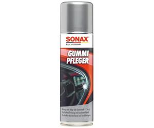 SONAX Nerogomme Spray (300 ml) per guarnizioni e pneumatici, ne mantiene l'elasticità, protegge da gelo e ravviva i colori | Art.N. 03402000