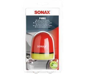 SONAX P-Ball Spugna ergonomica per lucidatura auto (1 pezzo) | Applicatore ergonomico per polish auto con spugna rimovibile (lavabile), pratico da usare e compatibile con i polish SONAX.