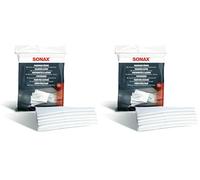 SONAX Panni per lucidare (15 pezzi) lucidano le superfici verniciate senza lasciare graffi, per un risultato brillante. Panni in tessuto di altissima qualità | Art. N. 04222000 (Confezione da 2)