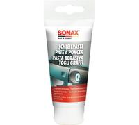 SONAX Pasta abrasiva togli graffi (75 ml) leviga vernice deteriorata | Pasta abrasiva senza siliconi ad alto taglio. Leviga vernici graffiate e rimuovere segni da insetti, resina e guano.