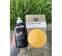 SONAX Polish & Wax Color Nano Pro 250 ml NERO + TAMPONE APPLICATORE