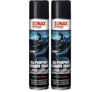 SONAX PROFILINE All-Purpose-Cleaner Foam (Schiuma pulente attiva multiuso) (400 ml) per una pulizia profonda per tutte le superfici | Art. N. 02743000 (Confezione da 2)