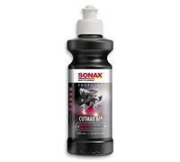 SONAX PROFILINE CutMax (250ml) lucidante levigante per lucidatrice rotativa | Polish abrasivo low dust per graffi profondi, segni P1000 e vernici rovinate. Con potente effetto brillantezza per vernici.