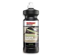 SONAX PROFILINE LeatherProtection (1 Litro) crema per la cura della pelle e del cuoio senza cera. Con protezione UV, asciuga rapidamente, non unge | Art. N. 02823000