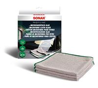 SONAX PROFILINE Panni in microfibra per vetri (3 pezzi) per una pulizia professionale senza aloni o pelucchi | Art. N. 04515410