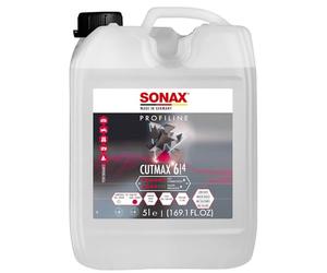SONAX PROFILINE Pasta abrasiva CutMax (5 L) per lucidatrici rotative, rimuove graffi profondi e levigatura P1000 con tecnologia Low Dust | Art. N. 02465000