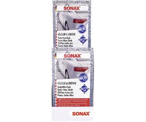 Sonax Pulire Drive Turbo Wax Panno 18x26 Display Espositivo 414200
