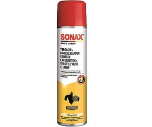 SONAX Pulitore carburatore + valvola a farfalla (400 ml) pulisce e sgrassa carter del carburatore, farfalla, ugelli, iniettori, ecc | Art. 04883000