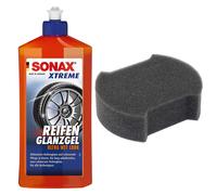 Sonax Reifenglanz Gel XTREME 02352410 Lucidante Pneumatici 500 ml Con Spugna