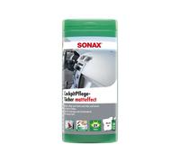 SONAX Salviette per la cura dell'abitacolo Lattina PET 25 salviette umidificate effetto opaco per interni ed esterni