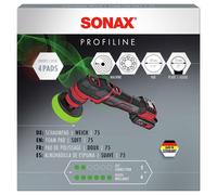 SONAX SchaumPad Morbido 75 Polierschwamm 04926000 Kit 4 Pezzi