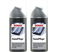 Sonax - Set pratico 2 x 100 ml di gomma per la cura degli pneumatici, universale