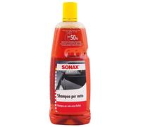 SONAX Shampoo Auto per superfici Verniciate, in gomma, plastica, vinile vetro 1L