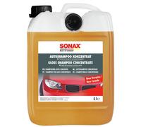SONAX Shampoo Concentrato Auto (5 Litri) penetra e scioglie lo sporco.Adatto per