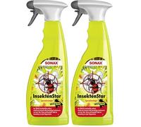 Sonax - Spray detergente per tutti i componenti in plastica nel posto di guida (Confezione da 2)
