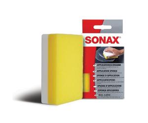 SONAX Spugna d'applicazione (1 pezzo) per stendere polish e cere | Spugna applicatrice, stende in modo uniforme e accurato i prodotti di cura sulle parti esterne del veicolo
