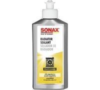 SONAX Turfalle per il radiatore (250 ml) sigilla incrinature capillari o piccoli fori in tutti gli impianti di raffreddamento. Compatibile con qualsiasi materiale | Art. N. 04421410