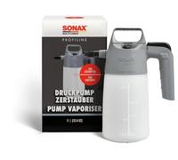 SONAX Vaporizzatore a pressione (1 L) per detergenti e prodotti di cura contenenti solventi, con ugello nebulizzatore regolabile per un’applicazione sicura e precisa | Art. N. 4961050