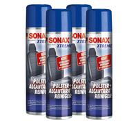 SONAX XTREME 4x 400 ml Pulitore Per Tessuti E Alcantara Odori Per Sedili Interni