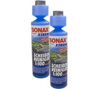 SONAX 2 X 02711410 Xtreme Detergente per vetri 1:100 NanoPro concentrato 250 ml