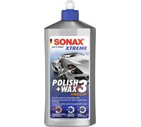 SONAX XTREME Polish+Wax3 (500 ml) potente lucidante per superfici verniciate opache, danneggiate dalle intemperie, rinfresca e ravviva vernici opache | Art. N. 02022000