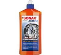 SONAX XTREME TYREGLOSS GEL (500 ml) conferisce a tutti i tipi di pneumatici un ultimo, nero lucido effetto bagnato | Codice articolo 02352410-544