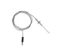 Weber Termometro Alimentare ultrapiatto con Cavo, per Alimenti delicati, Punta Corta, in Acciaio Inox, Fino a 300 °C (3400320)