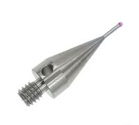 Sonda CMM resistente all'usura per penna sfera 1mm albero 20mm resistente | Design leggero, robusto albero in acciaio, punta da 1 mm, lunghezza 20 mm, ideale per superfici delicate