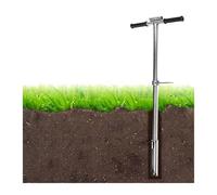 Sonda Da Pavimento Da 40 Pollici, Kit Di Prova A Terreno Con Manico A T, Campionatore Di Pavimento Con Pedale, Asta Di Sonda Per Campionamento Di Terreno Nella Cura Di Piante, Agricoltura,(Dia 38MM