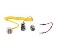 Sonda della termocoppia di tipo K con adsorbimento magnetico per i sensori PT100, alta precisione 0-500℃ veloce per il sensore di risposta per uso industriale (D)