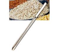 Sonda di campionamento, Campionatore con sonda for cereali, acciaio inossidabile argento, dimensioni multiple for riso, mais e frumento(19mm,80cm)