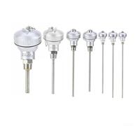 Sonda di misurazione della temperatura PT100 con filettatura M20x1,5 per integrazione in SCADA e sistemi di controllo distribuiti (200mm)