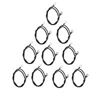 Sonda di Rilevamento della Temperatura, Termistore NTC a Risposta Rapida Sensibile da 500 Mm Ad Alta Precisione 10 Pezzi con Capocorda Tondo per Termometri (10 K B3435)