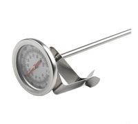Sonda di temperatura del suolo del giardino Termometro a 20 pollici dell'acciaio inossidabile con il gambo saldato rinforzato per il controllo del compost gamma di temperature 0-120℃