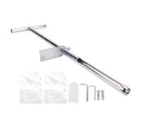 Sonda di terreno in acciaio inossidabile campionatore di terreno con manico a pedale del piede per il kit di campionamento del terreno durevole e riutilizzabile da giardino con