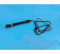 Sonda elettrodo composita for pH PHS-25 PHS-3C - Ricaricabile/Non ricaricabile, for misurazioni accurate del pH in soluzioni acquose(Black)