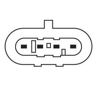 Bosch Sonda lambda 0258006190 compatibile con Lancia, Alfa Romeo, Fiat